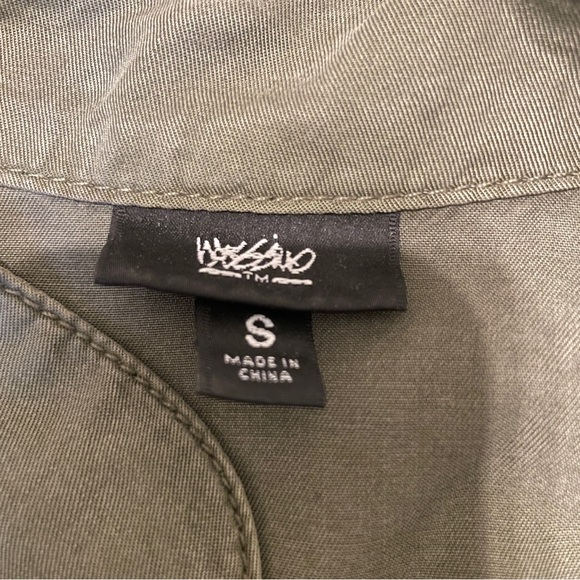 Women’s Green Military Vest, Small - Picture 2 of 3